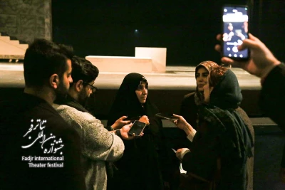 حضور معاون امور زنان رئیس جمهوری در جشنواره تئاتر فجر