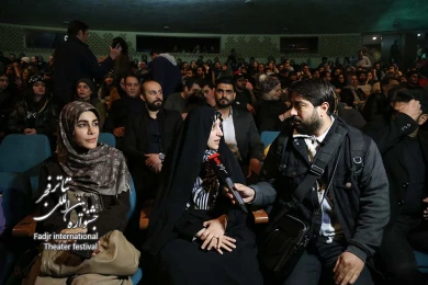 حضور زهرا بهروز آذر معاون امور زنان و خانواده رئیس جمهور در جشنواره