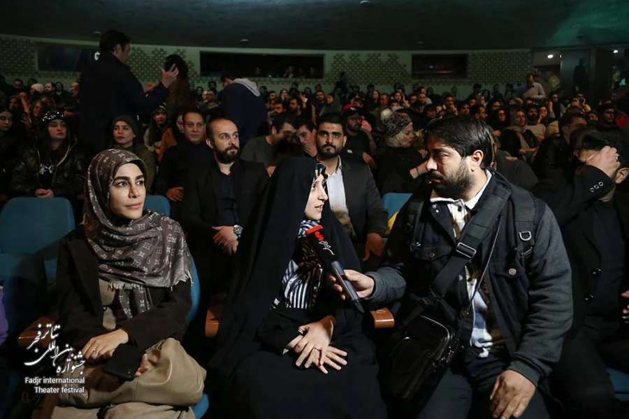 حضور زهرا بهروز آذر معاون امور زنان و خانواده رئیس جمهور در جشنواره