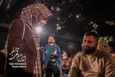 حضور ستار هاشمی وزیر ارتباطات و فناوری اطلاعات در جشنواره تئاتر فجر