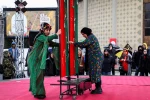 قالی-کارگردان آرزو علیپور-عکس فاطمه عموزاد-مکان محوطه بیرونی تئاتر شهر-زمان هشتم بهمن1403‎