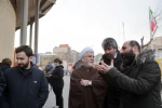 بازدید میدانی خیرالله تقیانی‌پور، دبیر چهل و سومین جشنواره بین المللی تئاتر فجر از بخش‌های مختلف جشنواره