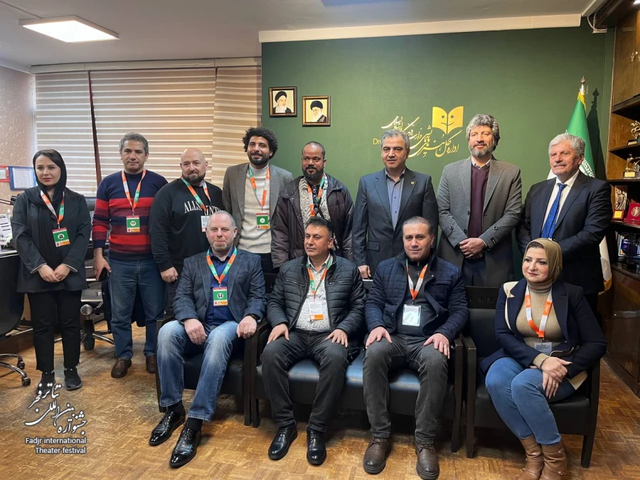 تقدیر از مهمانان خارجی جشنواره