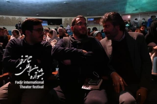 رئیس حوزه هنری به جشنواره تئاتر فجر آمد