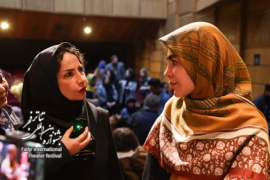 حضور احمد مسجد جامعی در آخرین روز از جشنواره تئاتر فجر