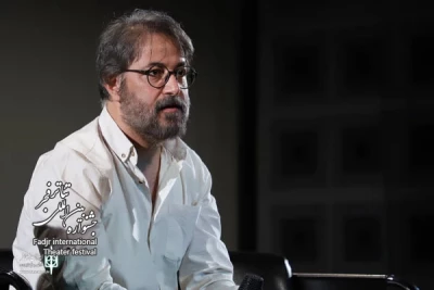 Reza Mehdizadeh, stage shows jury member on Fadjr 2025 and promising talents